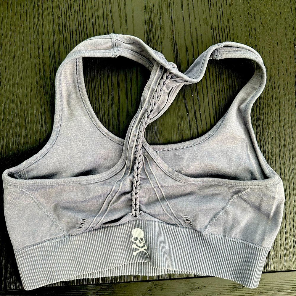 Purple sports bra “SoulCycle”